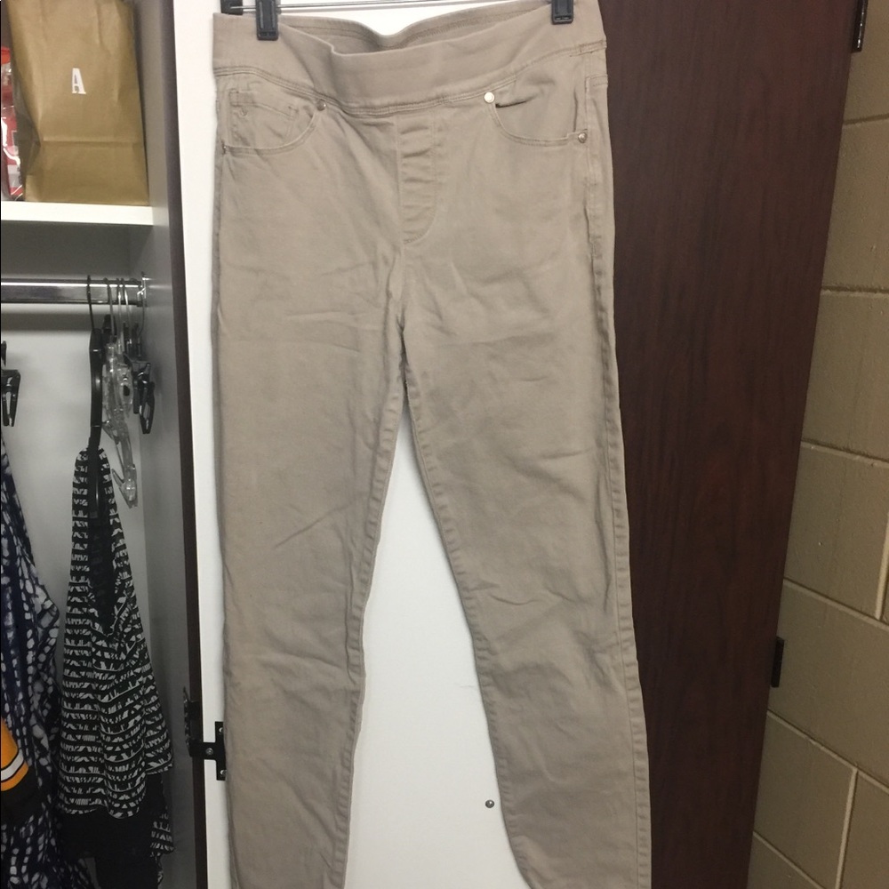 Gloria Vanderbilt Stretch Khaki work pants